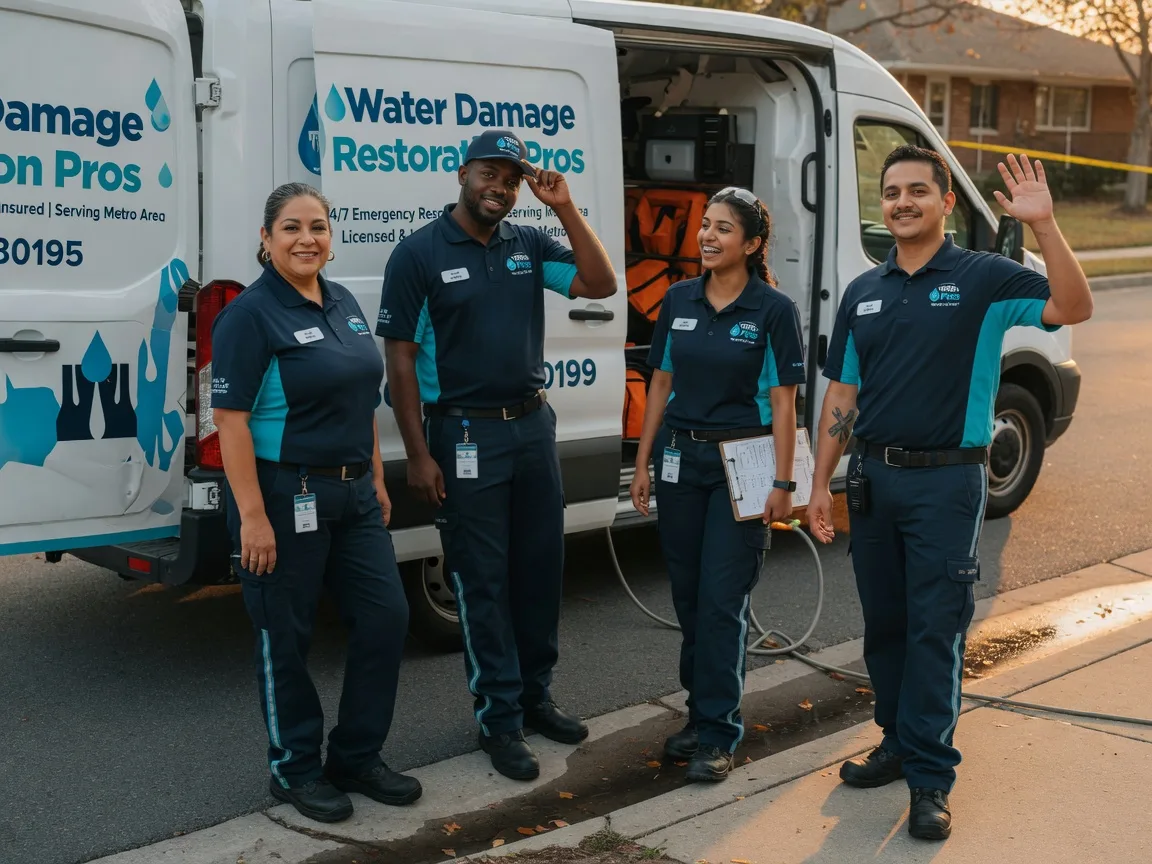Water Damage Restoration company in Hertel, WI